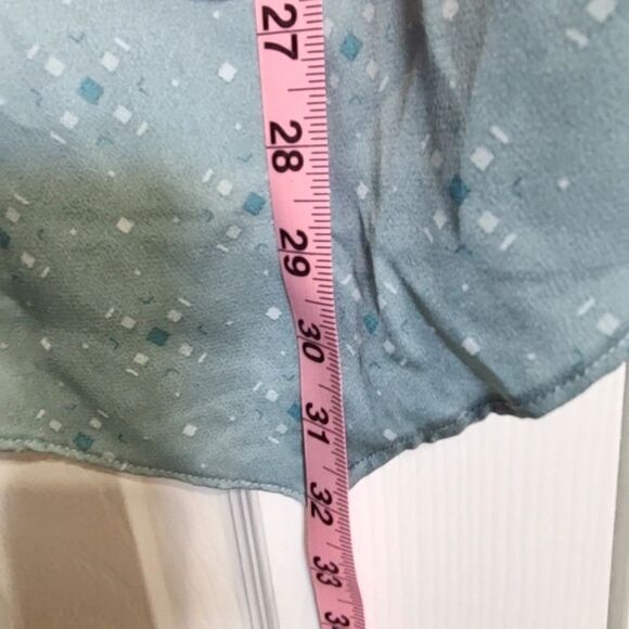 August 1 Eight Dress Extra Small Midi Dress Teal - Picture 16 of 16